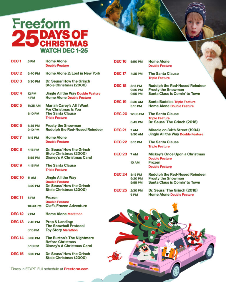 Freeform 25 Days Of Christmas 2026: Your Ultimate Holiday TV Tradition