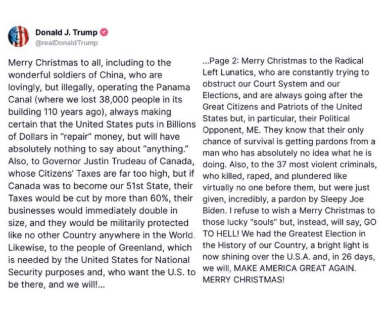 Trump Christmas Tweet 2026: What It Means for This Holiday Season