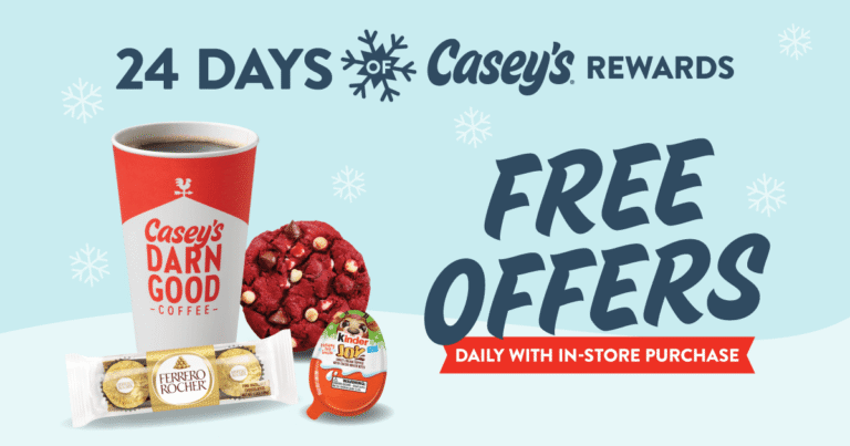 Casey’s 24 Days Of Christmas 2026: Your Ultimate Holiday Reward Hunt