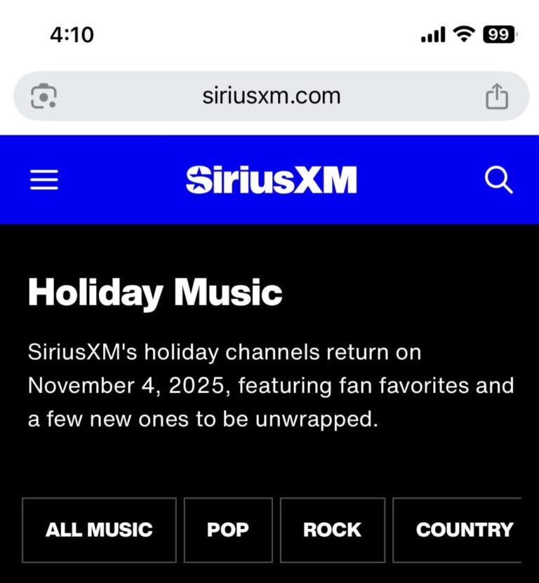 When Does SiriusXM Start Playing Christmas Music in 2026? The Ultimate Festive Countdown