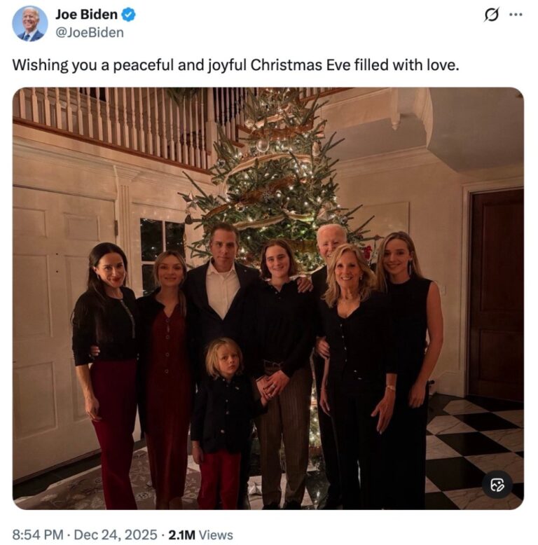 Joe Biden Christmas Photo 2026: What to Know About This Year’s Family Snapshot